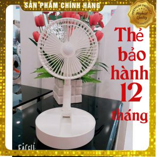 Quạt tích điện gấp gọn cao cấp