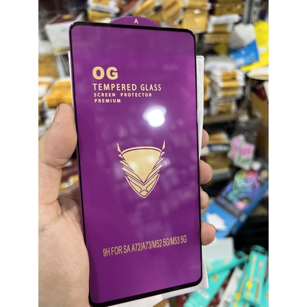kính cường lực Full Samsung A73 5G/ A72 /M52 5G/ M53 5G