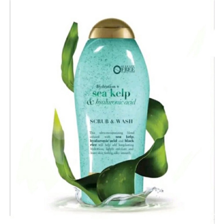 Sữa tắm tẩy tế bào chết OGX Scrub & Wash 577ml của Mỹ