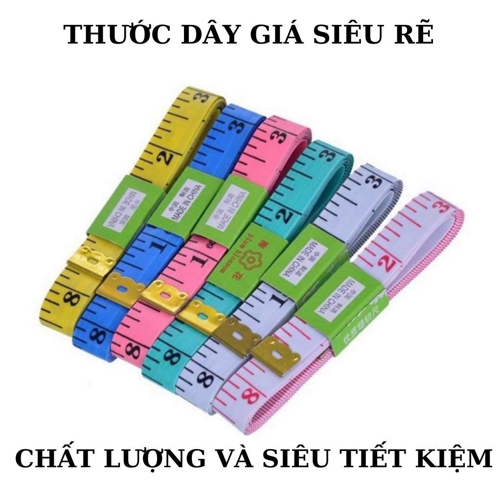 THƯỚC DÂY 1.5M ĐO CHIỀU CAO TRẺ EM ĐO CHỈ SỐ BA VÒNG