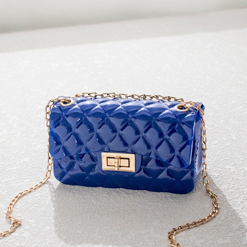 Túi Đeo Chéo Mini Phối Dây Xích Thiết Kế Nhỏ Nhắn Thời Trang Cao Cấp Cho Nữ