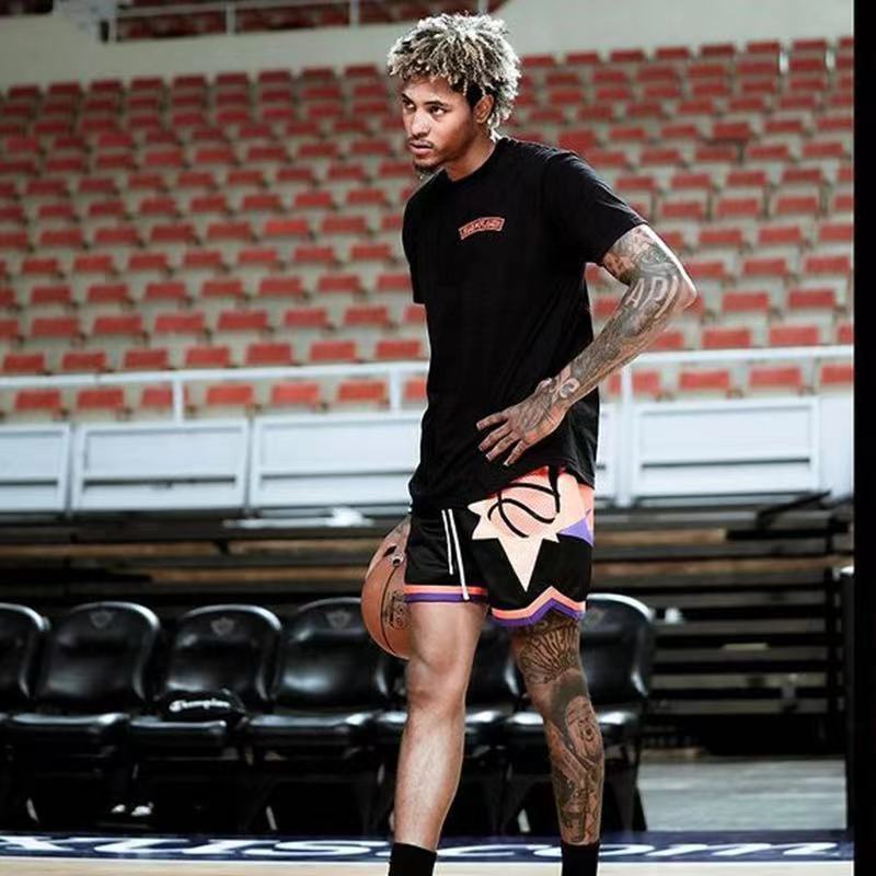 Áo Thun Nam Tay Ngắn Cổ Tròn In Hình Đội Bóng Rổ Đức Sun Team German Booker Ubrai