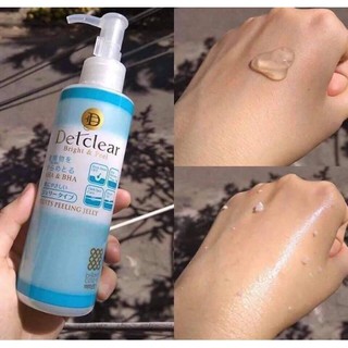 Gel tẩy tế bào chết Detclear Nhật Bản. Màu xanh không mùi, dùng được cho da nhạy cảm