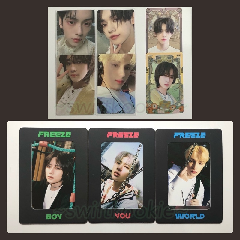 Ảnh x Together - Freeze Photocard OS POB Benefit PC TXT
