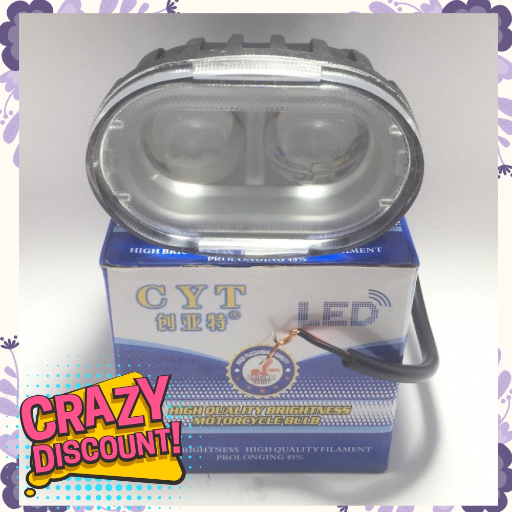 Đèn pha led Thanh Khang trợ sáng L2 CYT gắn xe máy