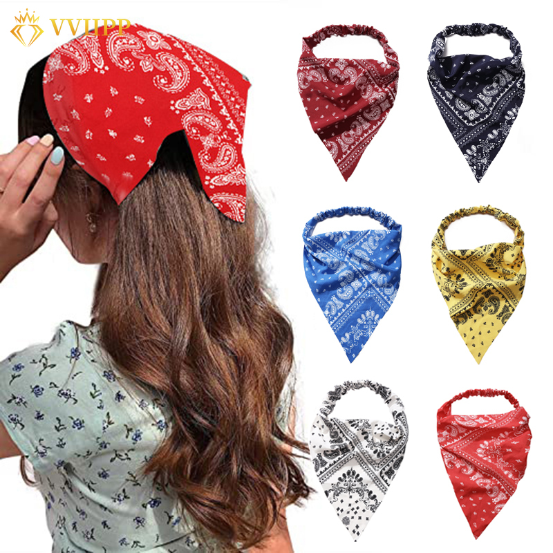 Băng Đô Vải Họa Tiết Hoa Xinh Xắn Thời Trang Cho Nữ