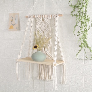 Kệ treo tường macrame decor trang trí