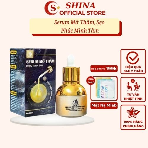 Serum Giảm Mờ Thâm Nách Môi Vùng Kín Bikini Quầng Mắt Sẹo PHÚC MINH TÂM SMTPMTKT33 Dưỡng Ẩm Bổ Sung Dưỡng Chất Mờ Thâm