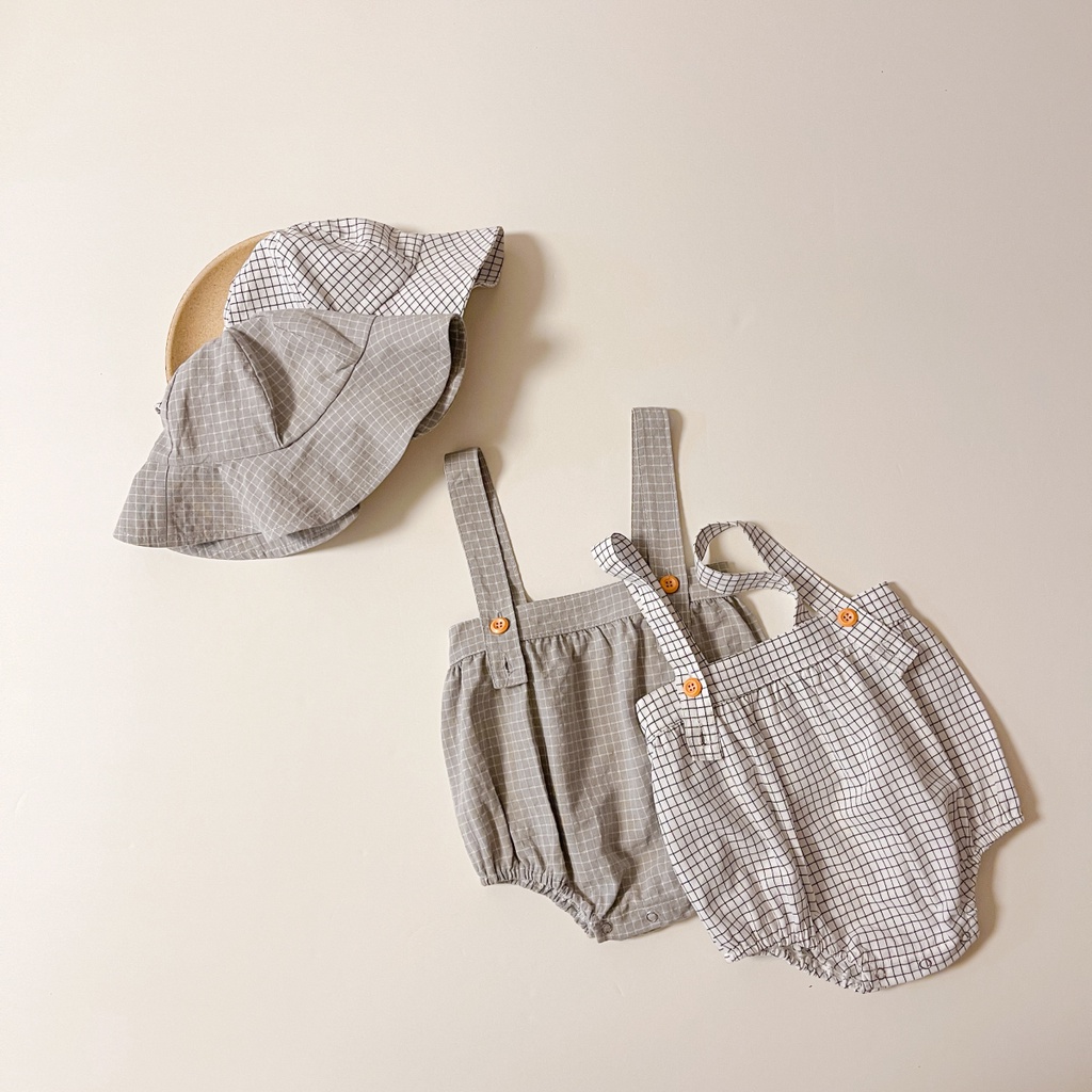 Set bodysuit 3 món mùa hè cho bé trai mới sinh