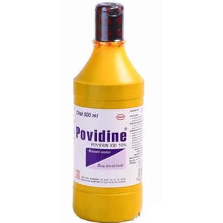 {Shop Q10-giao nhanh 30phút - đặt Nowship} Dung dịch sát khuẩn Povidine 10% (chai 500ml)/10ml/90ml
