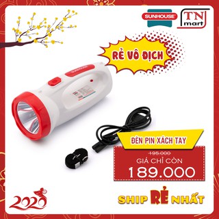 [TRỢ GIÁ SHOPEE] Đèn pin xách tay 2 chức năng SUNHOUSE SHE-8000