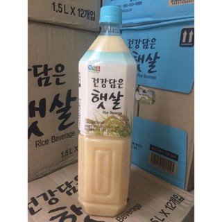 Nước gạo rang chai 1,5l Hàn Quốc