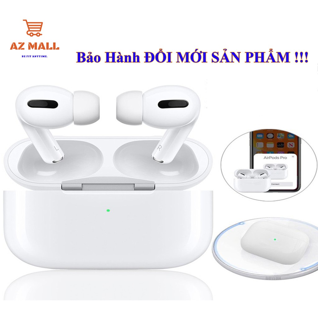 Tai Nghe Bluetooth Airpods Pro Cảm Biến Đa Điểm, Định Vị, Đổi Tên Âm Thanh cực chuẩn, chống ồn hiệu quả