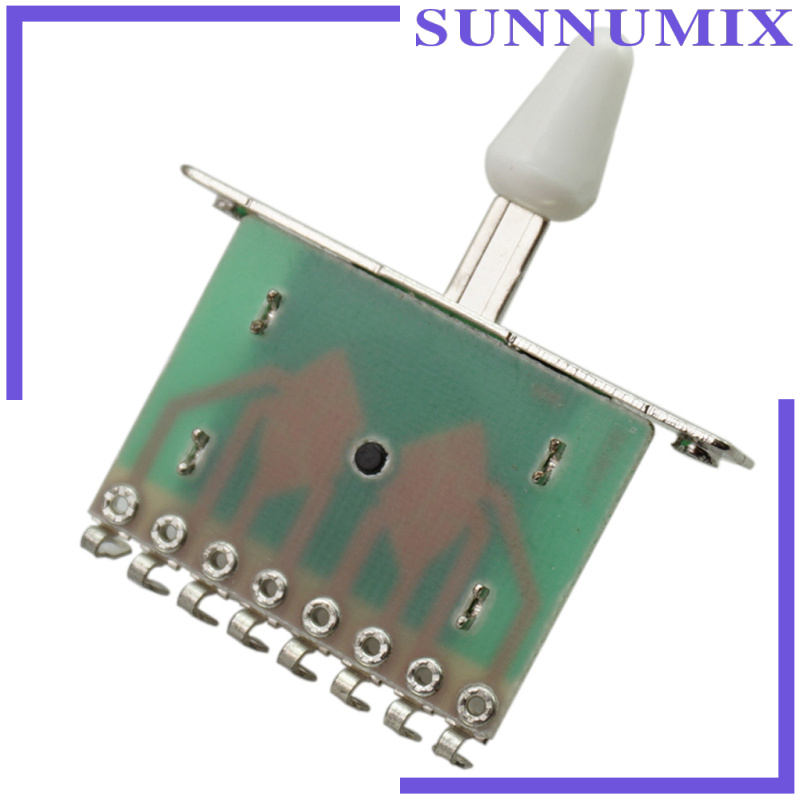 [SUNNIMIX]Guitar 3 Way Pickup Selector Switch with Black Tip for   ST SQ Guitar