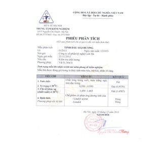 Tinh dầu Oải hương