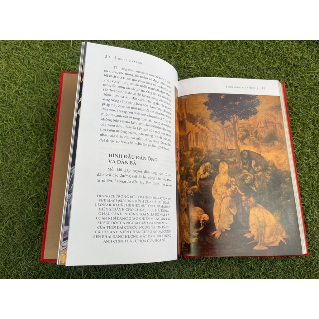 Sách - Leonardo, Michelangelo &amp; Raphael - Cuộc Đời Của Ba Danh Họa Thời Kì Phục Hưng (Deluxe Book) (Bình Book)