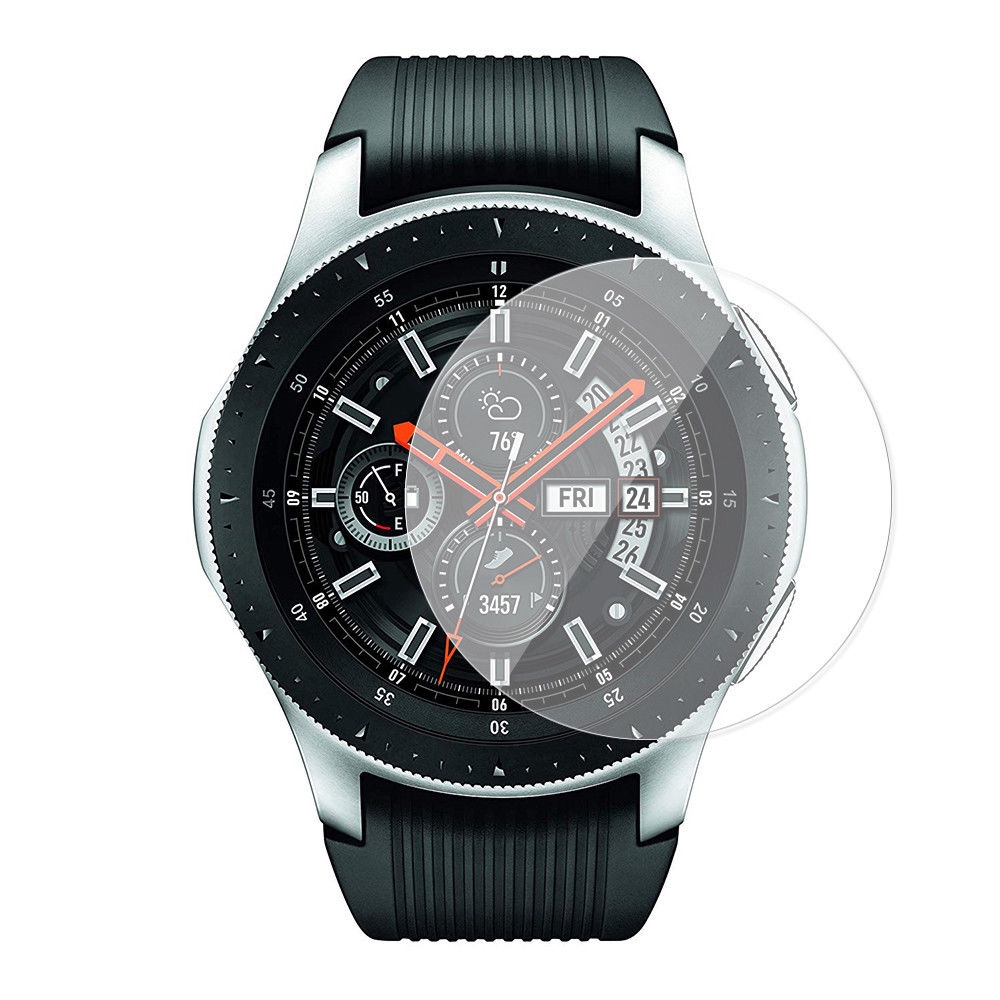 Set 2 Kính Cường Lực Bảo Vệ Màn Hình Đồng Hồ Samsung Galaxy Watch 46mm 42mm Gear S3 Frontier S3