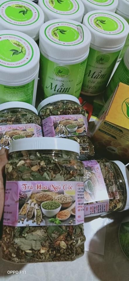 Trà hoa ngũ cốc giảm cân hộp 400gr