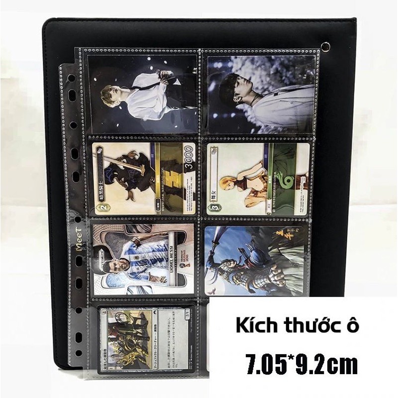 Sheet đựng ảnh card / postcard / poster cho binder