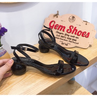 Sandal gót tròn 3p