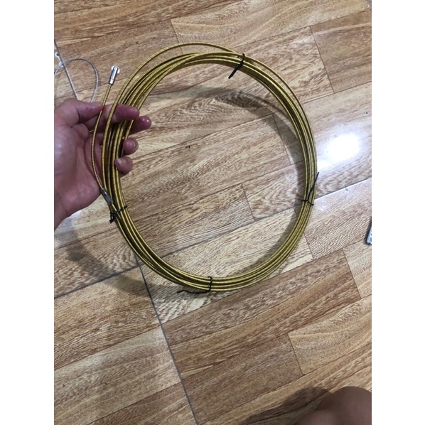 Dây mồi đầu bánh xe đường kính 4mm thép siêu bền,tặng kèm 1 dây buộc dây điện m