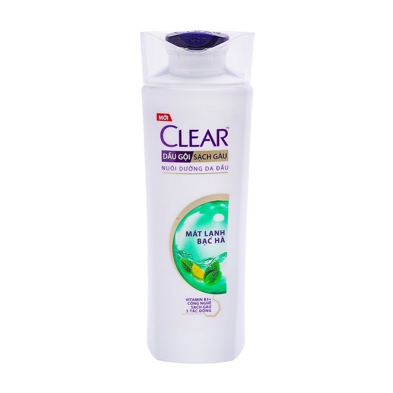 DẦU GỘI CLEAR BẠC HÀ 340g