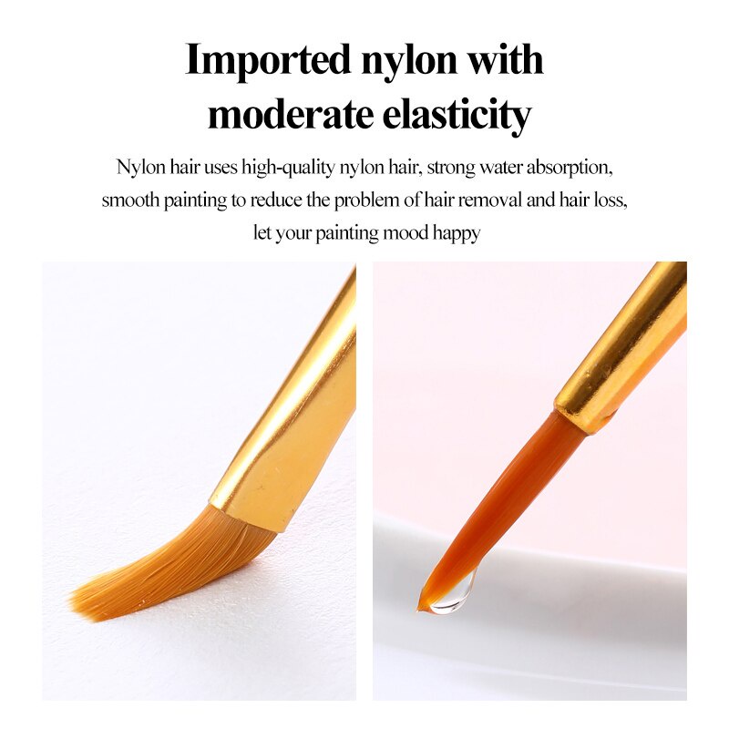 Bộ 12 Cọ Vẽ Tranh Màu Nước / Dầu / Màu Nước Giorgione Bằng Acrylic