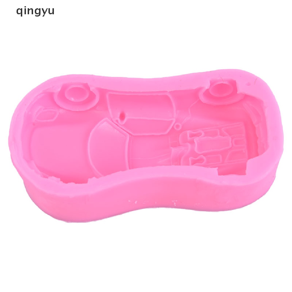 Khuôn Silicone Tạo Hình Xe Hơi 3d Trang Trí Bánh