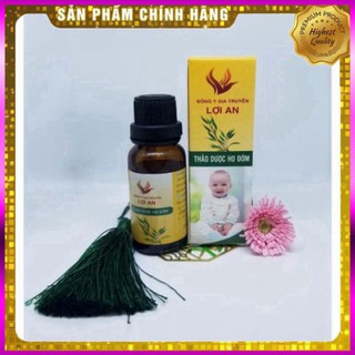 Thảo dược Ho Đờm Lợi An - Tinh dầu ho đờm Lợi An Tặng 10 khăn sữa