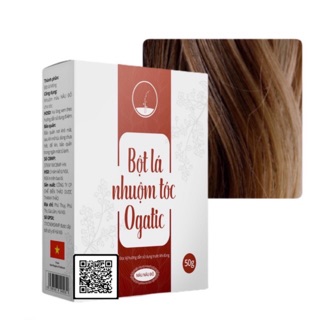 BỘT LÁ NHUỘM TÓC MÀU NÂU [100% thiên nhiên, an toàn, không độc hại,dị ứng]