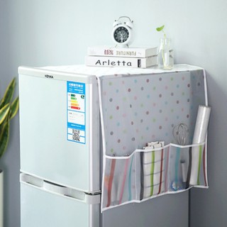Tấm Phủ Tủ Lạnh Chống Bụi Chống Nước Kèm Túi Đựng Trang Trí Nhà Cửa