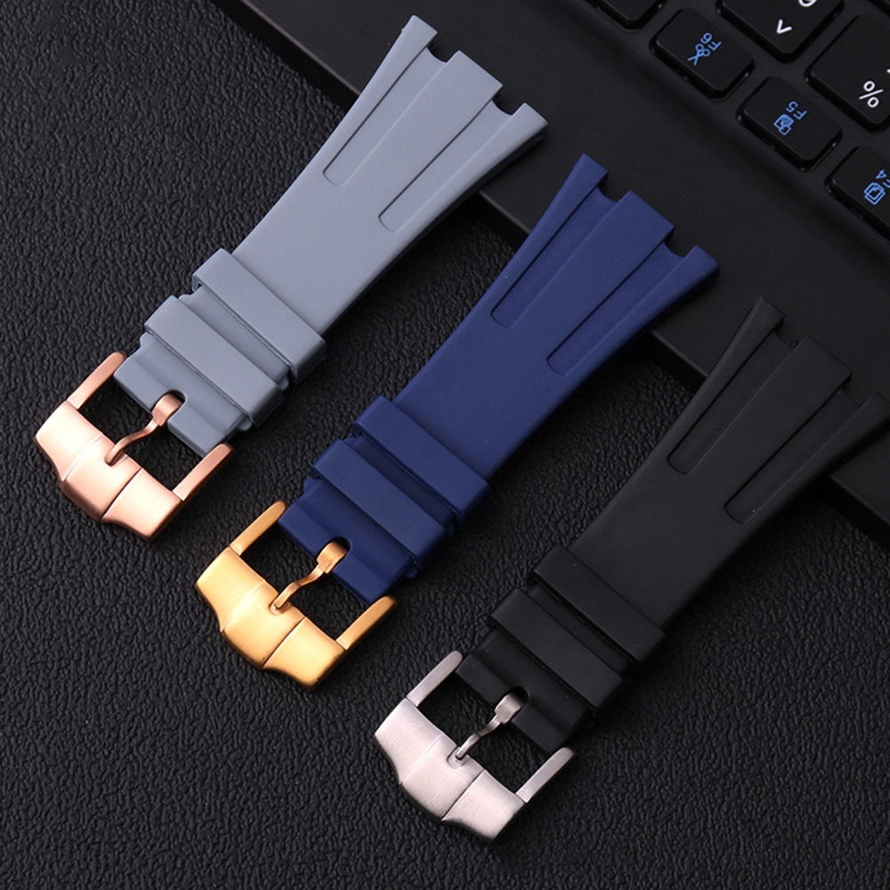 Móc Khóa Dây Đồng Hồ Bằng Thép Không Gỉ 18mm Màu Vàng / Bạc / Vàng Hồng / Đen