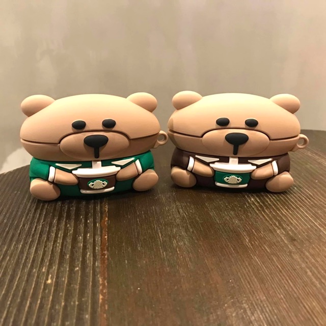 Case Airpod 1/2/Pro gấu starbuck