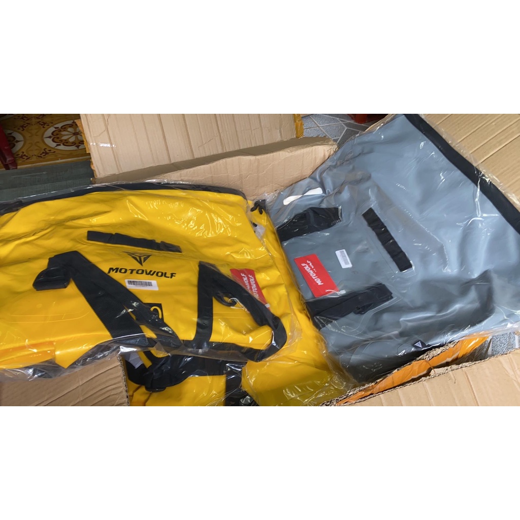 Túi Trống Du Lịch Thể Thao Phản Quang Chống Nước MOTOWOLF MDL0701 vinpihome.