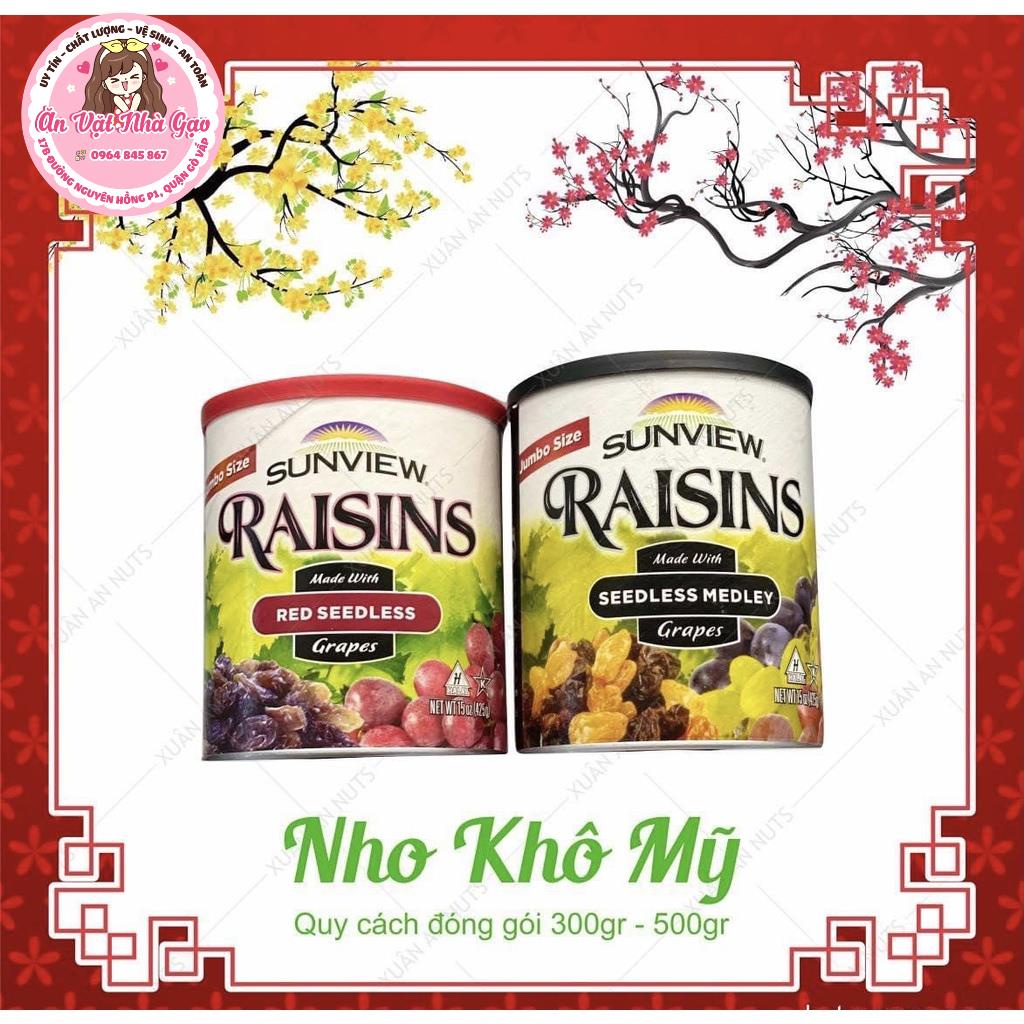 [425G] Nho Khô Mỹ SUNVIEW RAISINS - Thương Hiệu Nho Số 1 Của Mỹ