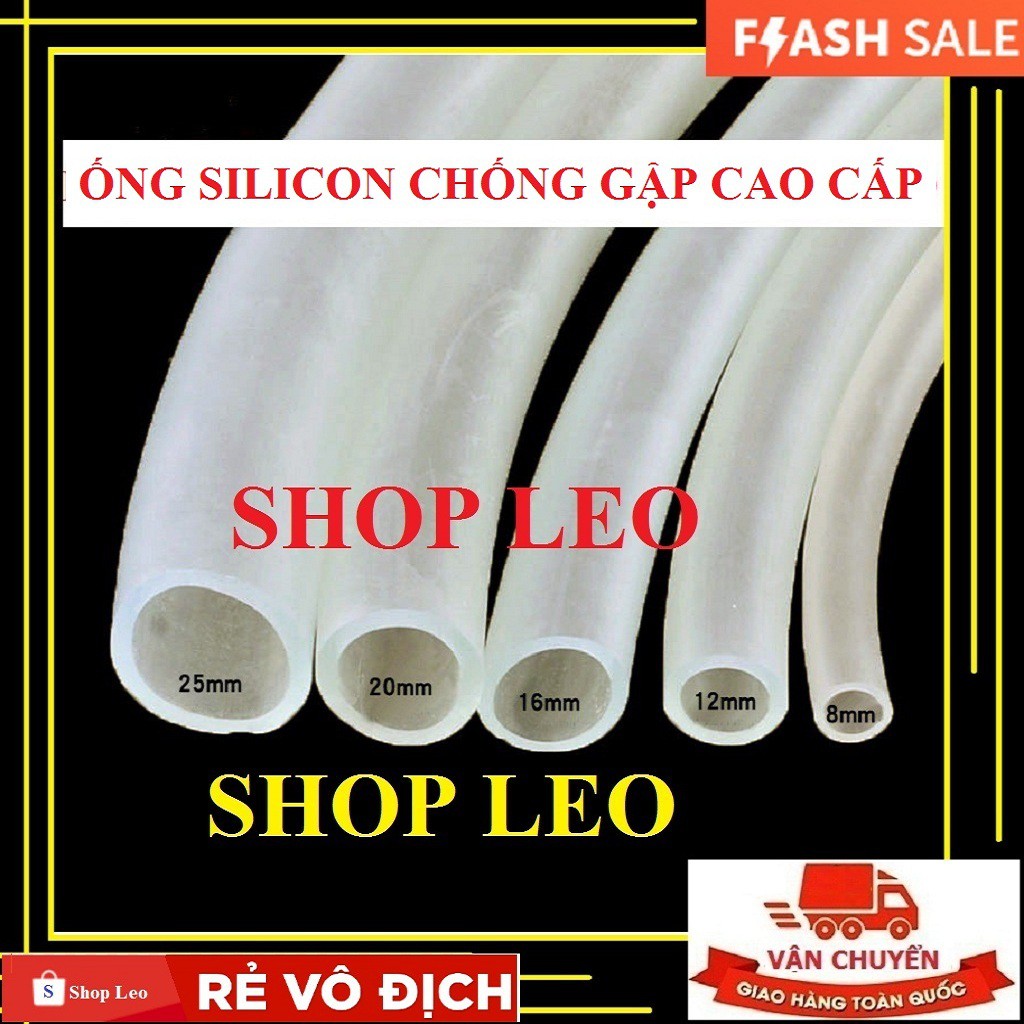 Ống chống gập máy lọc - Ống silicon cao cấp máy bơm - Ống máy bơm hồ cá - Ống thay nước bể cá cao cấp