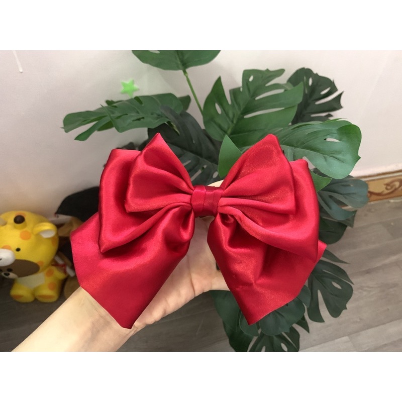 Kẹp nơ tiểu thư xinh xắn cho nữ  ( hàng thiết kế- nơ 3 tầng)