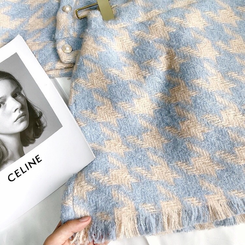 ( Video/ ảnh thật) Set dạ tweet hàng cao cấp khuy đá xịn xò | BigBuy360 - bigbuy360.vn