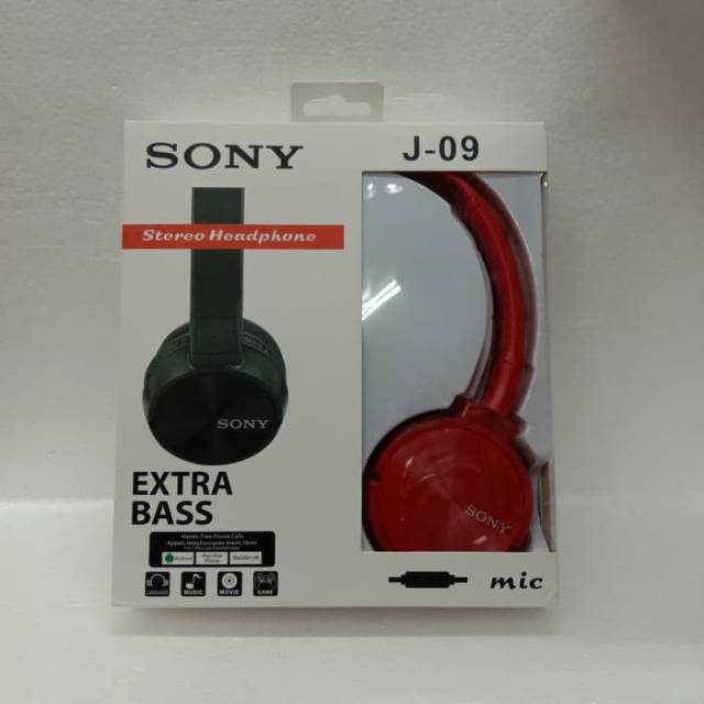 Tai Nghe Chụp Tai Sony Super Bass J-09