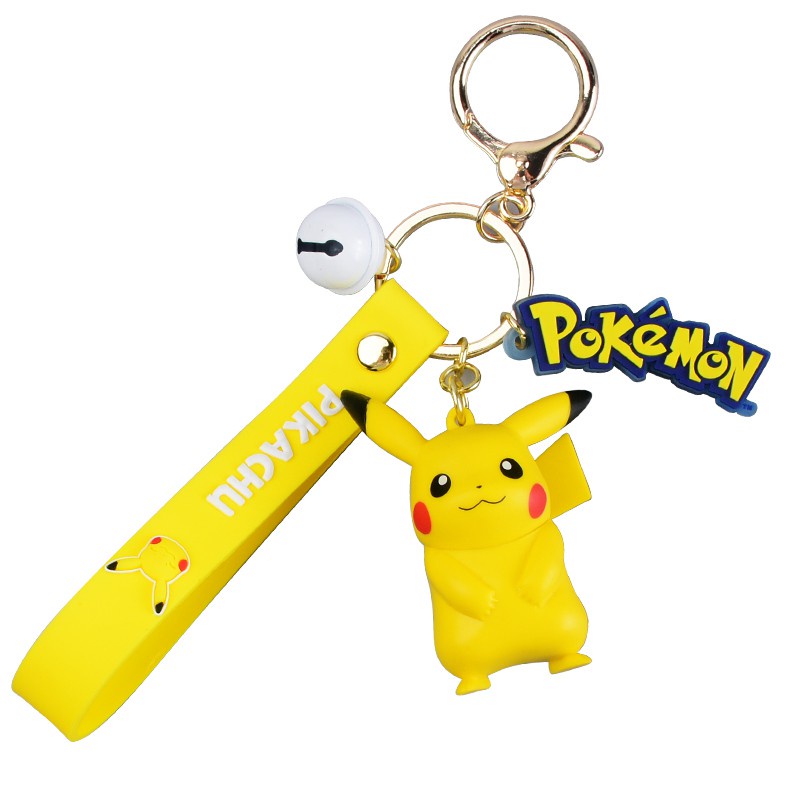 Móc Khóa Pokémon Chuông Hoạt Hình Nhiều Mẫu Siêu Đẹp