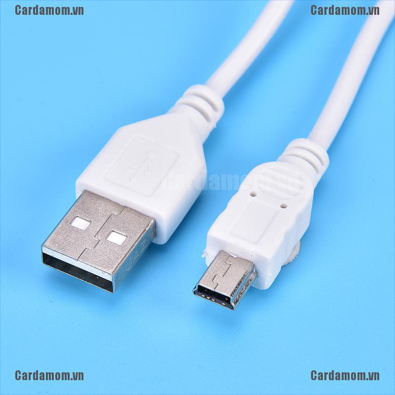 Cáp MINI USB đồng bộ dữ liệu và sạc kết nối Type A sang 5 Pin B cho điện thoại dài 1m