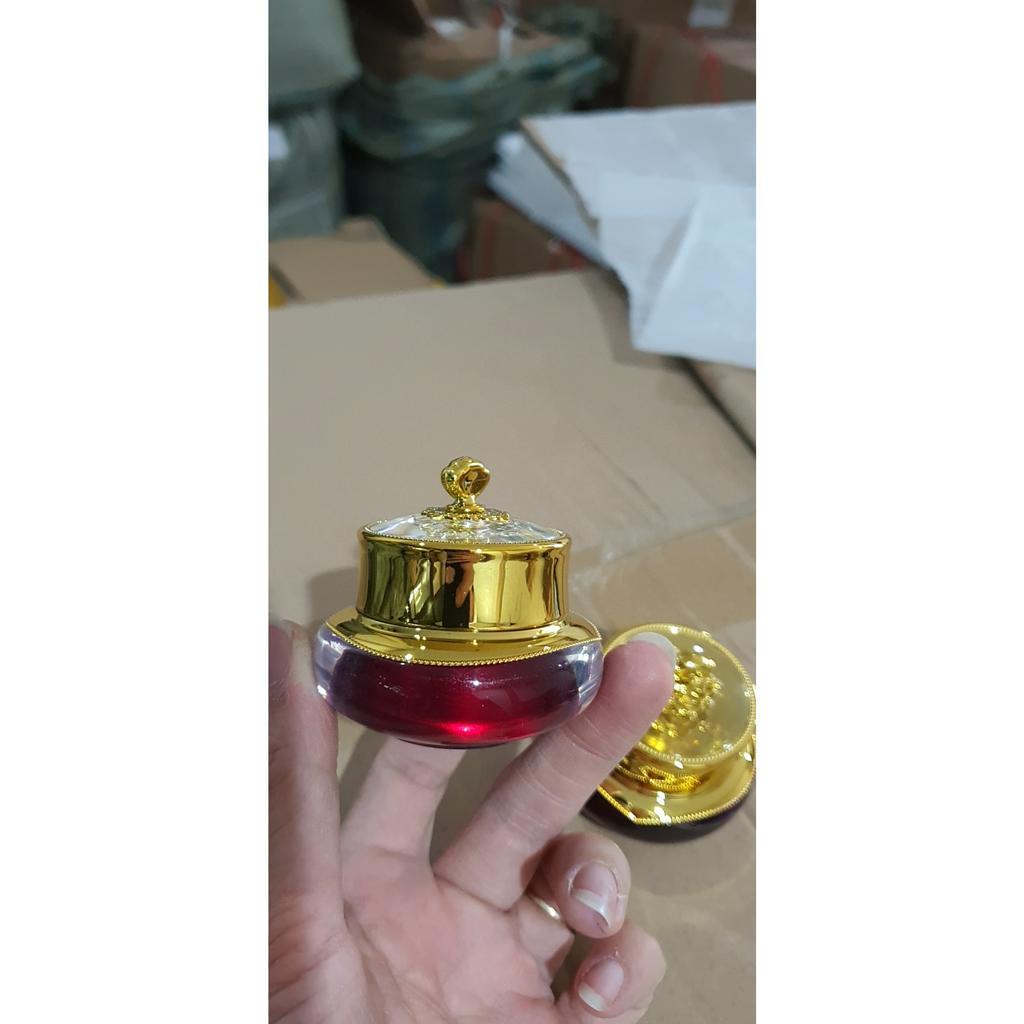 Hũ 15g vua cao cấp màu vàng màu đỏ