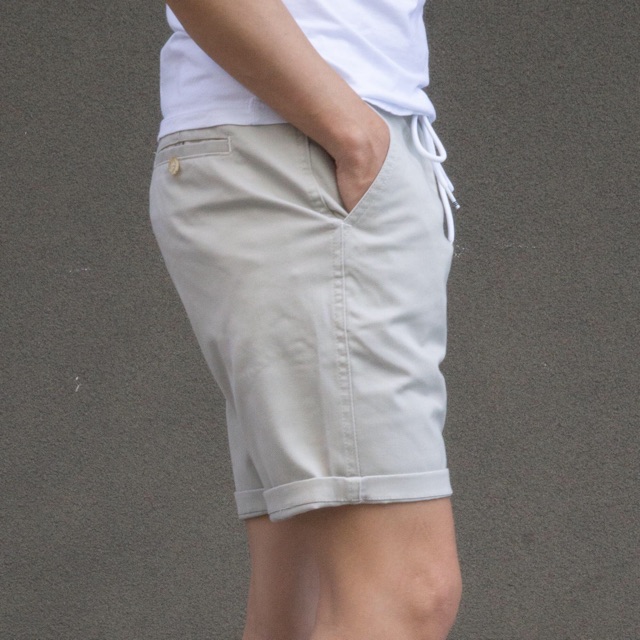 Quần Short Unisex, Quần Short Nam Kaki Thun Có Co Giãn Đủ Size