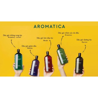 DẦU GỘI GIẢM RỤNG TÓC AROMATICA ROSEMARY ACTIVE