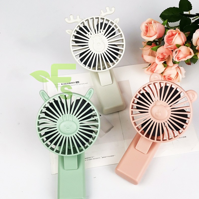 Quạt Mini Tích Điện, Cầm tay, Để bàn Ossan 558 - 889 tích hợp kẹp tiện lợi | BigBuy360 - bigbuy360.vn