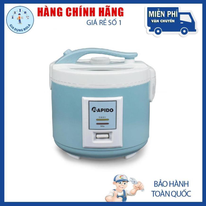 Nồi cơm điện tử Rapido RC-1.2D/Nồi cơm điện cơ Rapido RC-1.5M