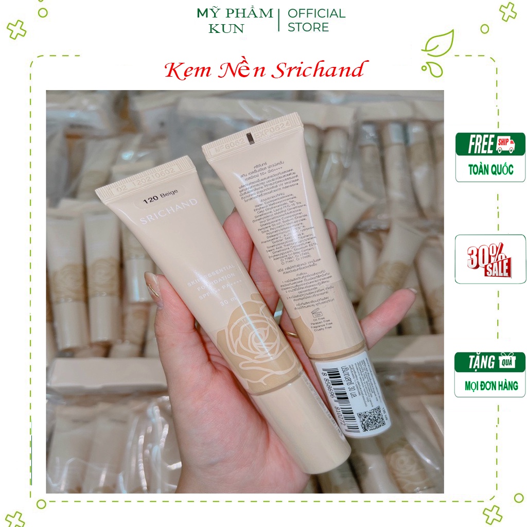 Kem nền SriChand chính hãng Thái Lan vỏ mới