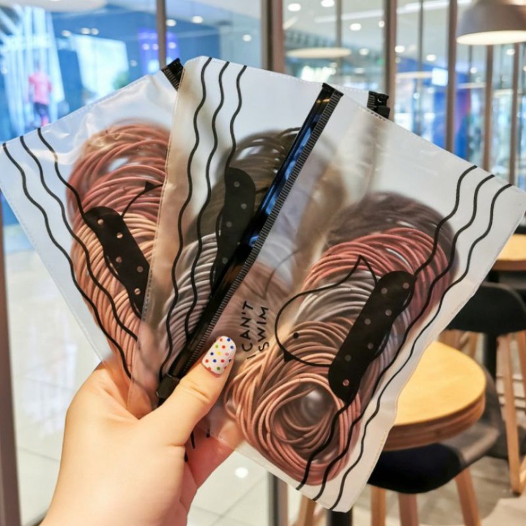 SET 100 CHUN BUỘC TÓC NGƯỜI LỚN TRƠN NHIỀU MÀU | VIDEO THẬT| SHOP BEECOW