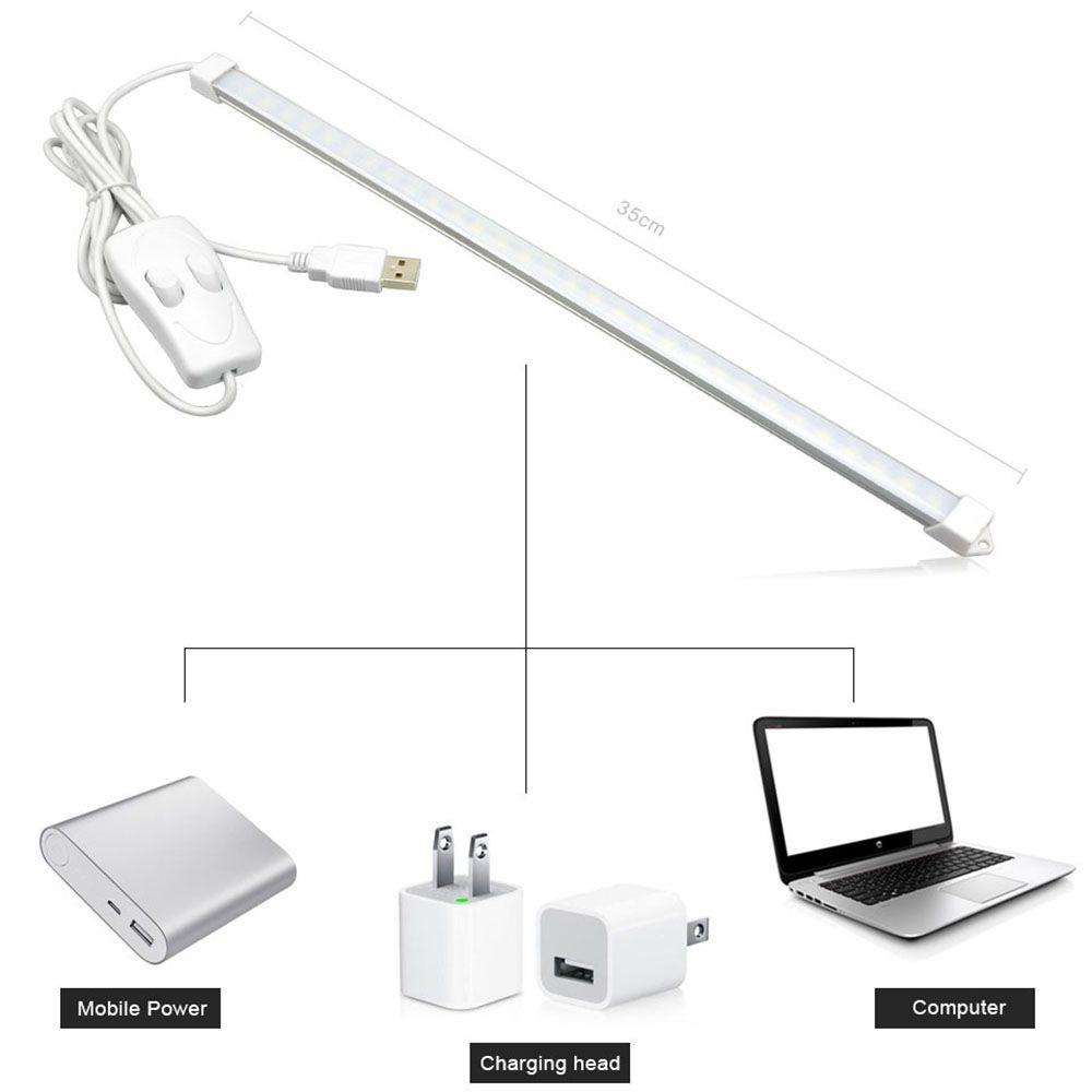 Thanh Đèn LED 30 Bóng DC 5V 3 Chế Độ Có Công Tắc Tiện Dụng