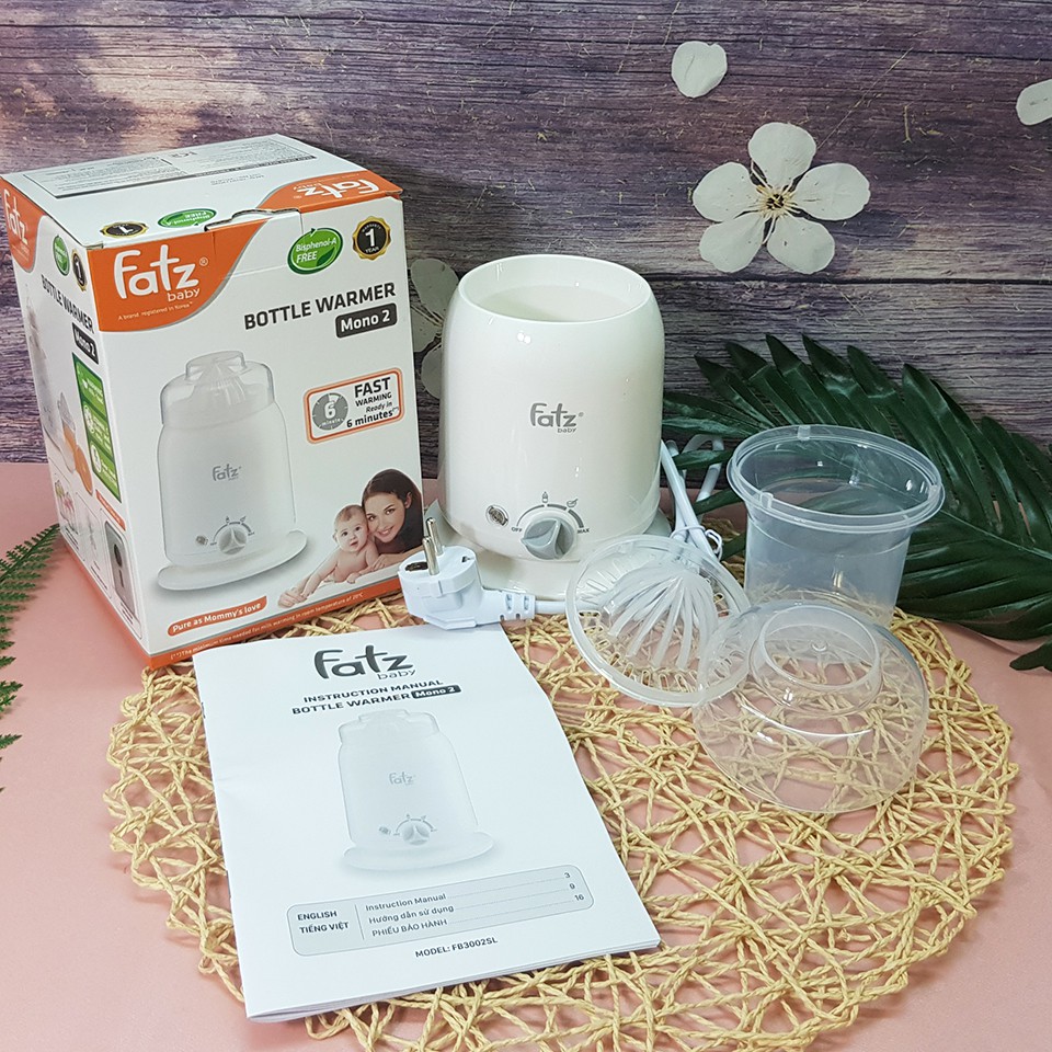 Máy Hâm Sữa 4 Chức Năng Fatz Baby Bảo Hành 12 Tháng - 8935302400031